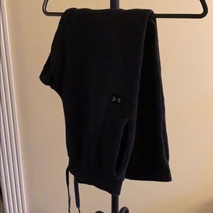 Men’s under armor sweatpants black medium